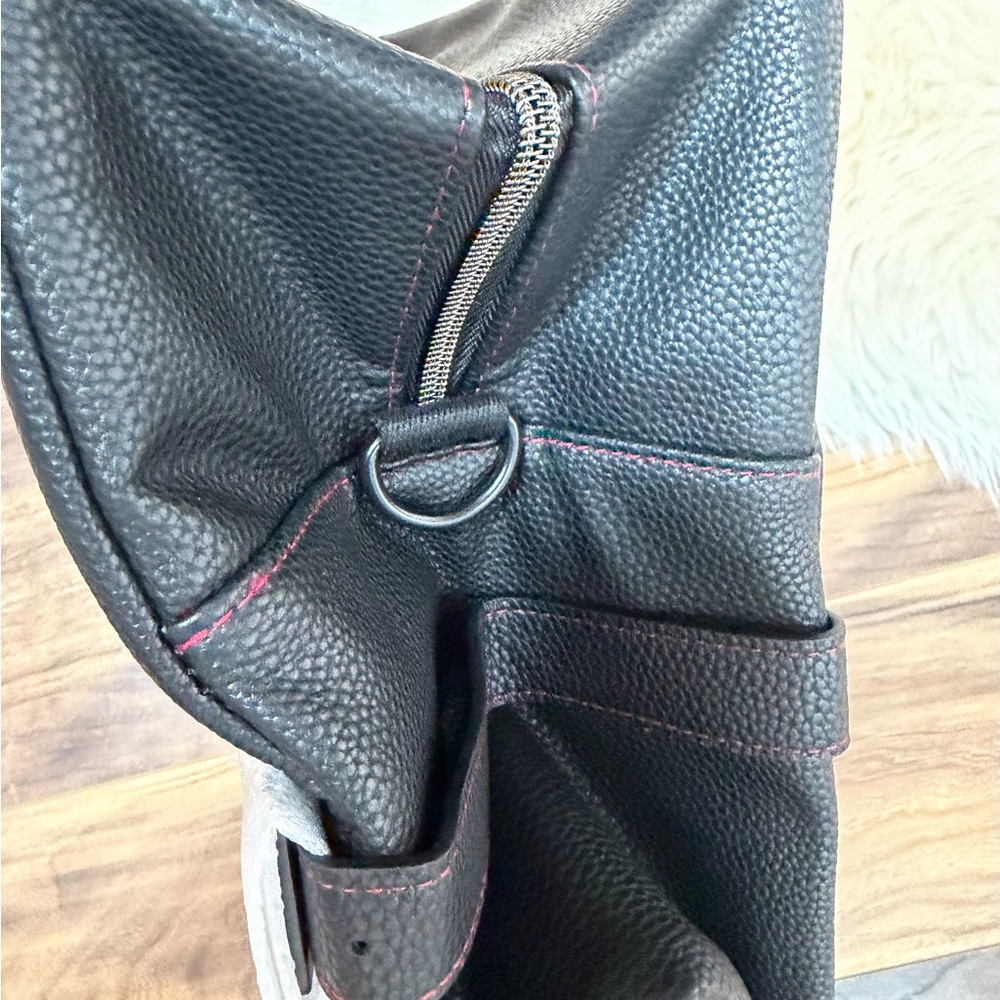 Ralph Lauren Black Leather Travel bag - Picture 4 of 5